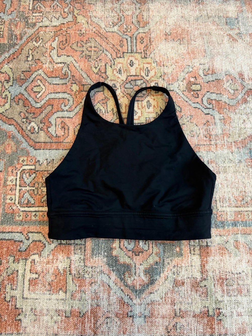 Lululemon Black Sports Bra - Soulcycle Collab - Size 6
